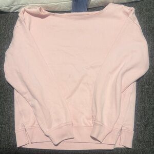 Hollister Soft Pink Fleece Top